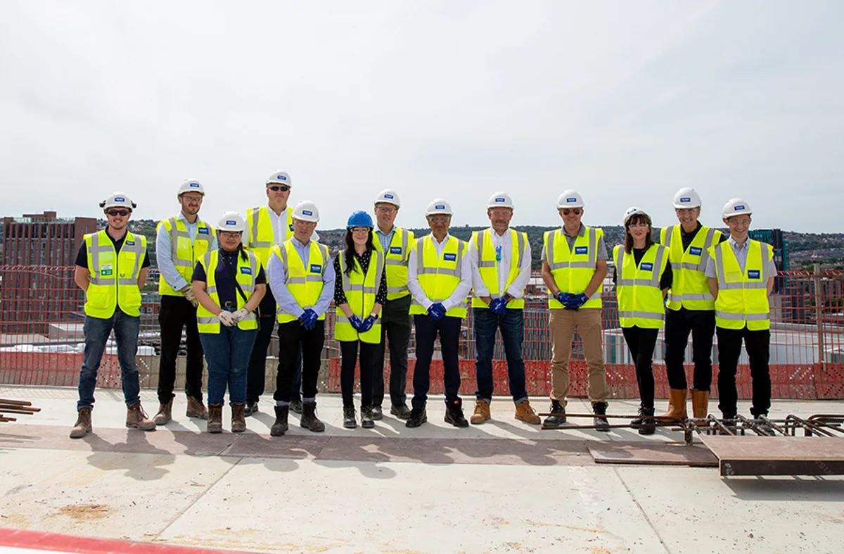 Elshaw House Topping Out HW 2