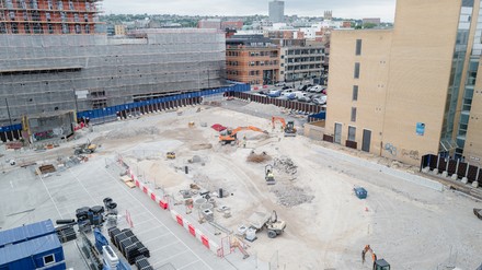 City centre park site earns top marks under the Considerate Constructors Scheme