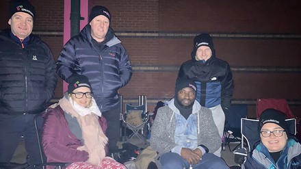Raising an amazing £1,500 for Roundabout through Sleep Out