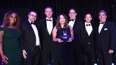 Winning two awards at Constructing Excellence ceremonies