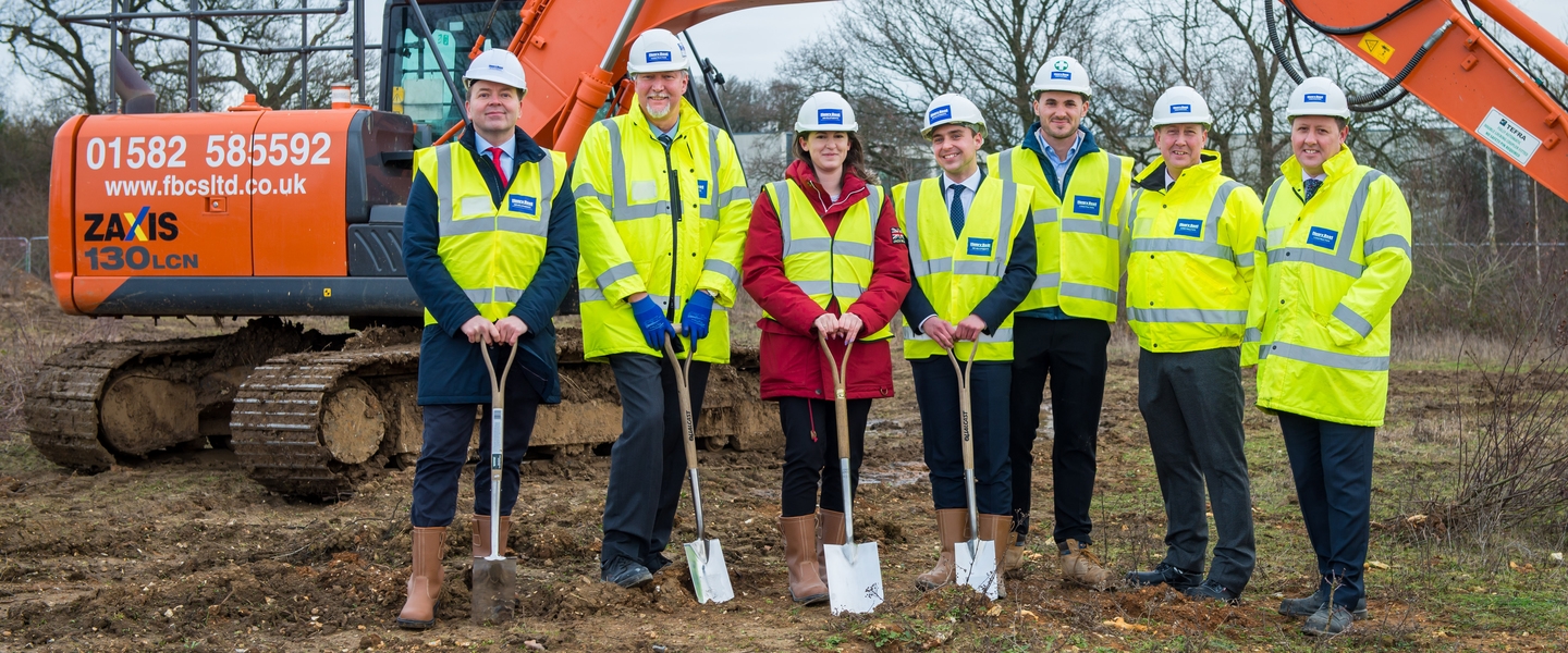 Ground-breaking event at Butterfield Business Park