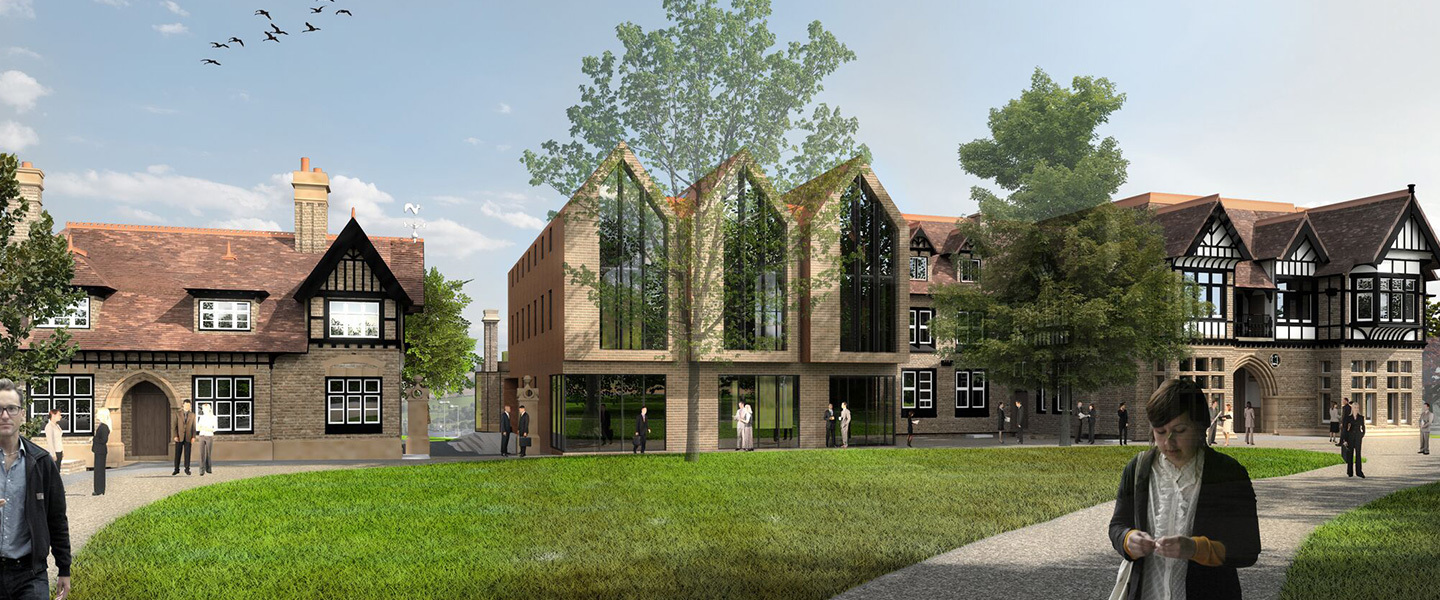 A CGI image showing how the finished project will look