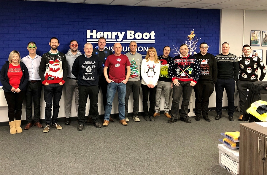 Last Friday the Barnsley site team office wore their festive jumpers to celebrate Christmas Jumper day.